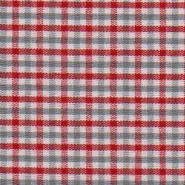 FF Check tri-check Red And Gray small (Priced Per Yard)