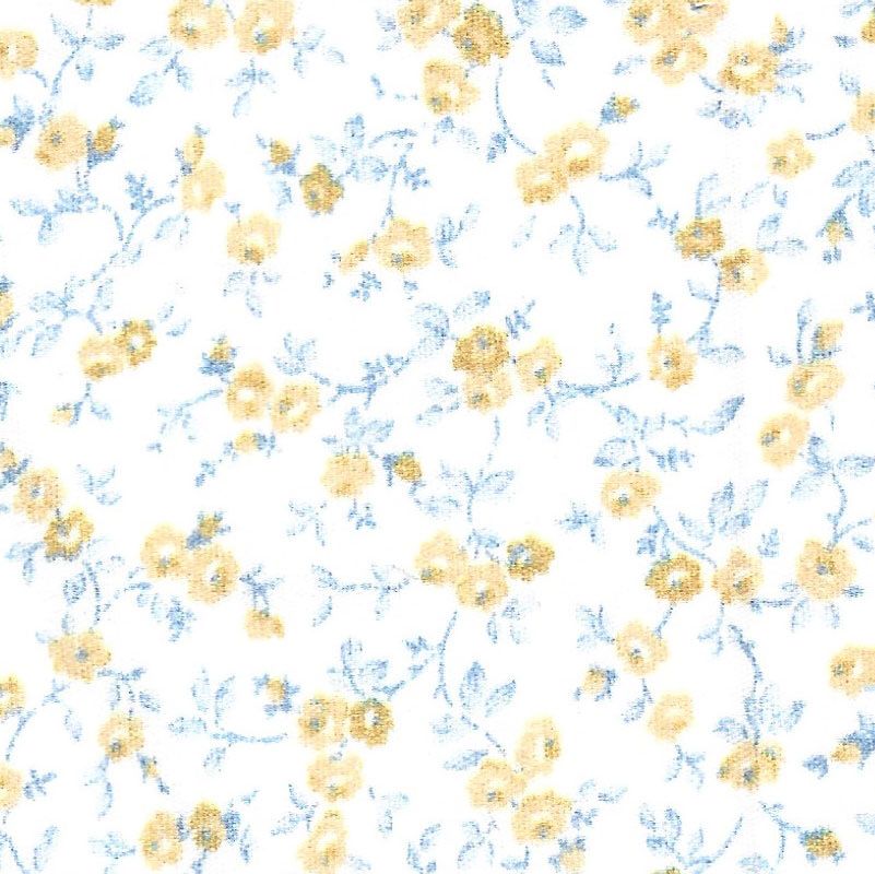 FF Print Yellow/blue Floral