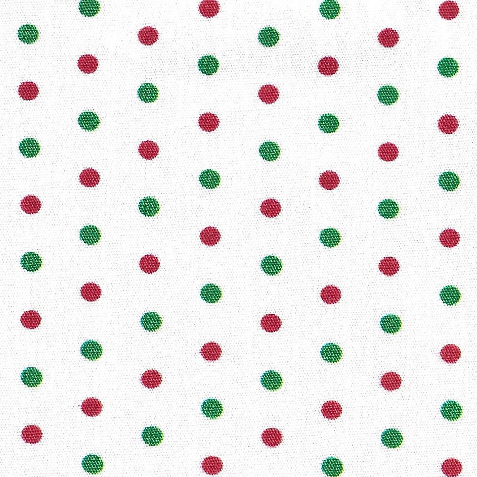 FF Dot Red/green (Priced Per Yard)