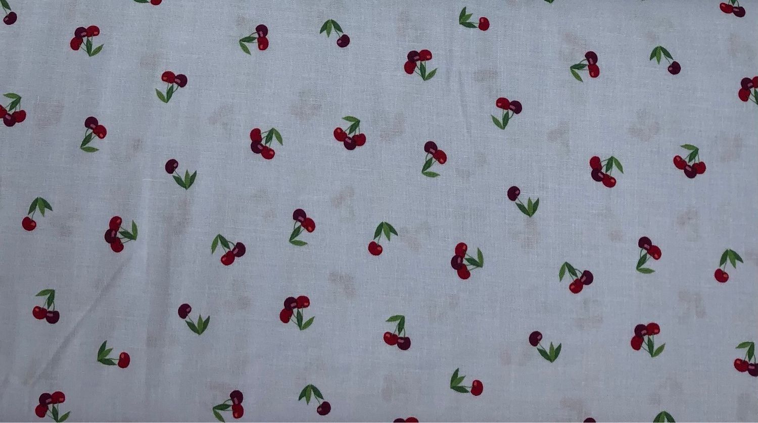 RB Print Cherries On Light Blue RB Print Cherries On Light Blue