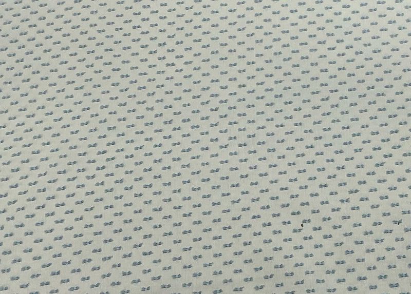 SV Imperial Dotted Swiss - Light Blue On White (Priced Per Yard)