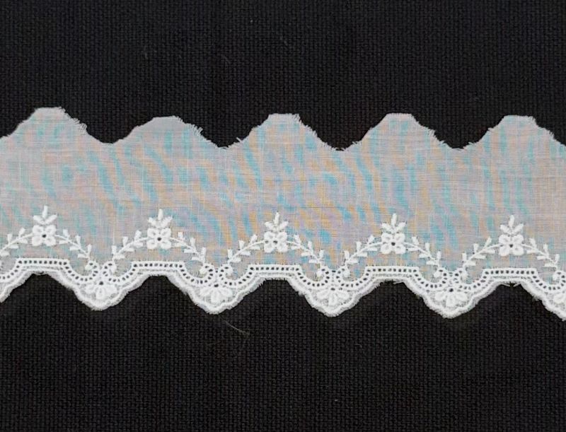 159A White Swiss Trim Edge (Priced Per Yard)