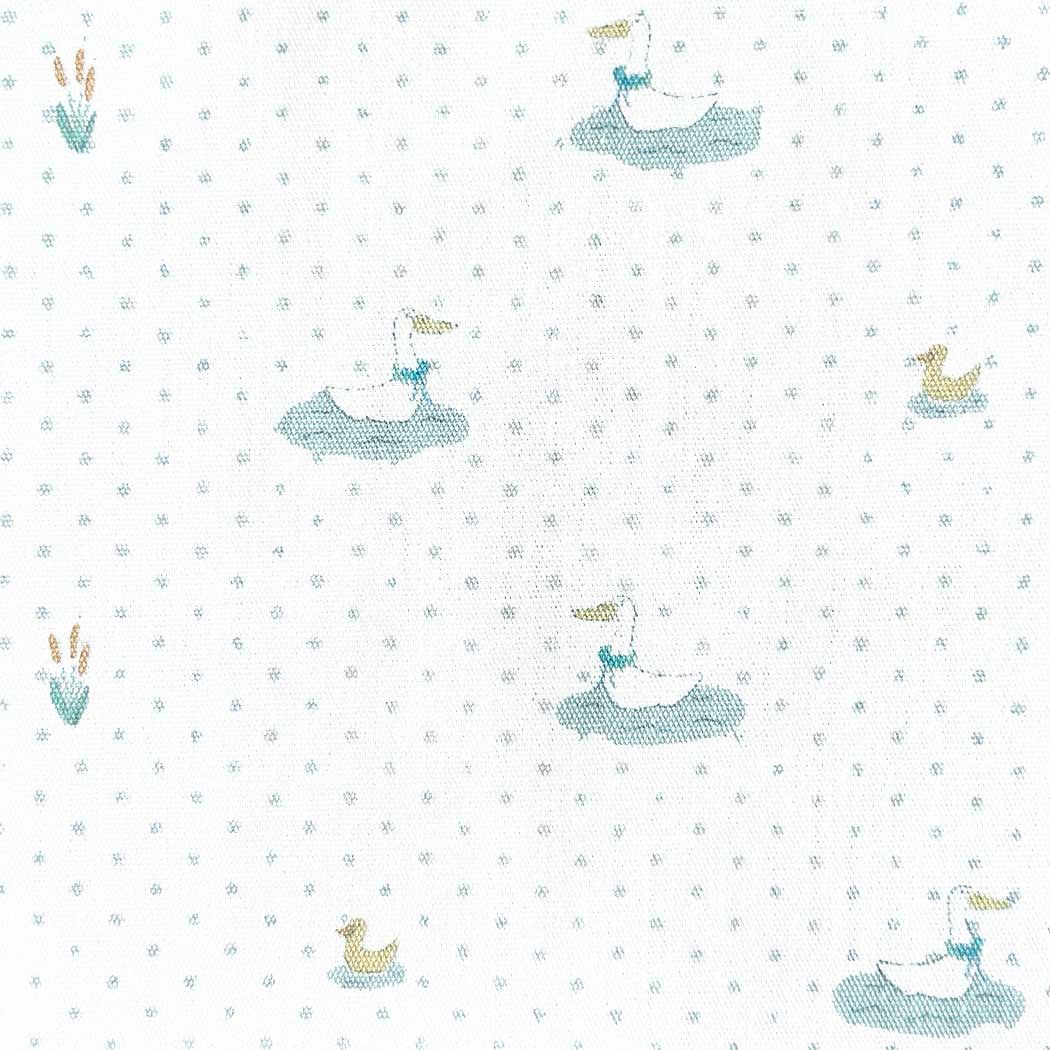 FF Ducks On Light Blue Dot (Priced Per Yard)