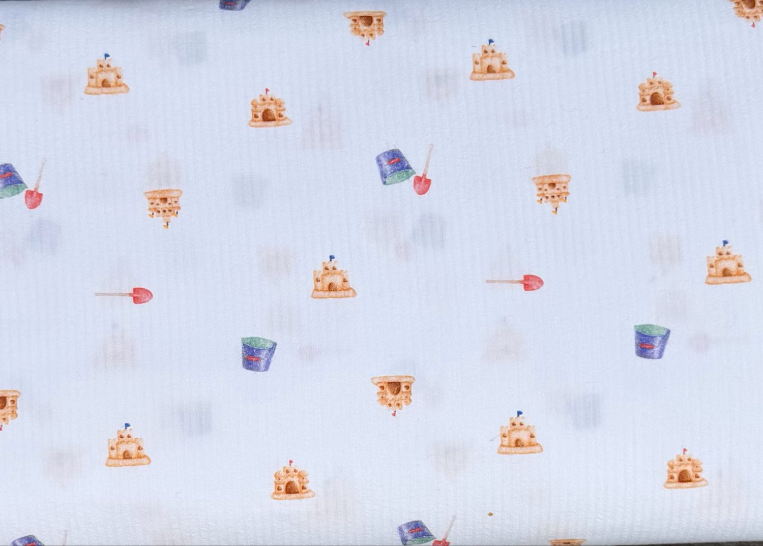 FF Seersucker Beach Print FF Seersucker Beach Print