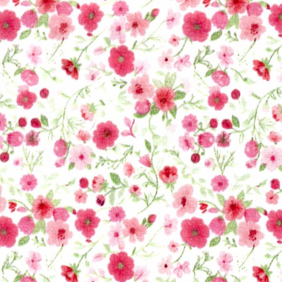 FF Print Coral/pink (Priced Per Yard) FF Print Coral/pink (Priced Per Yard)