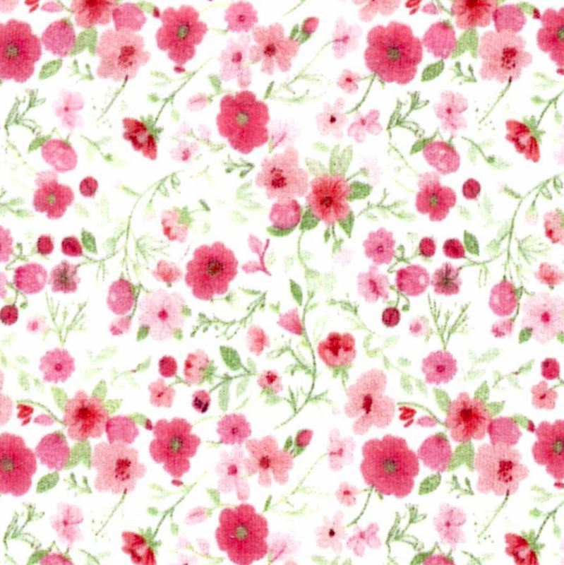 FF Print Coral/pink (Priced Per Yard)