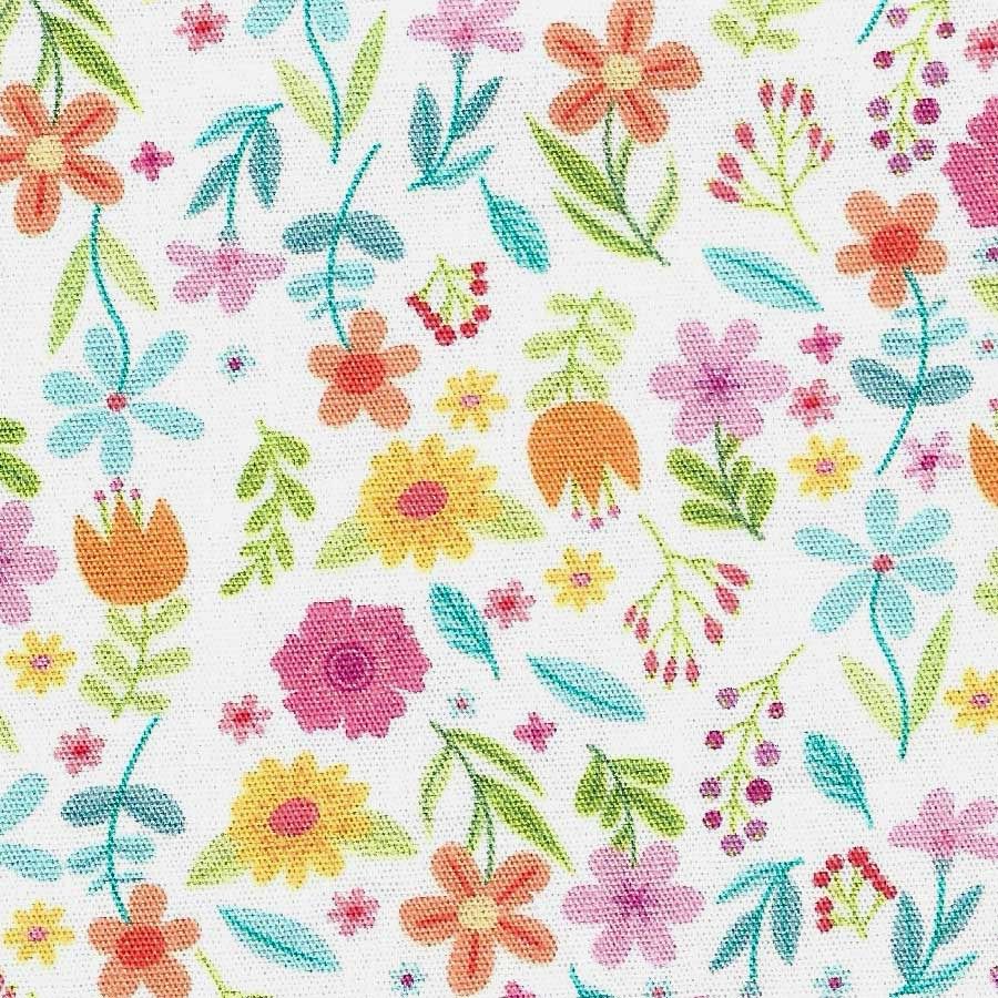 FF Print Spring Floral Priced Per Yard)