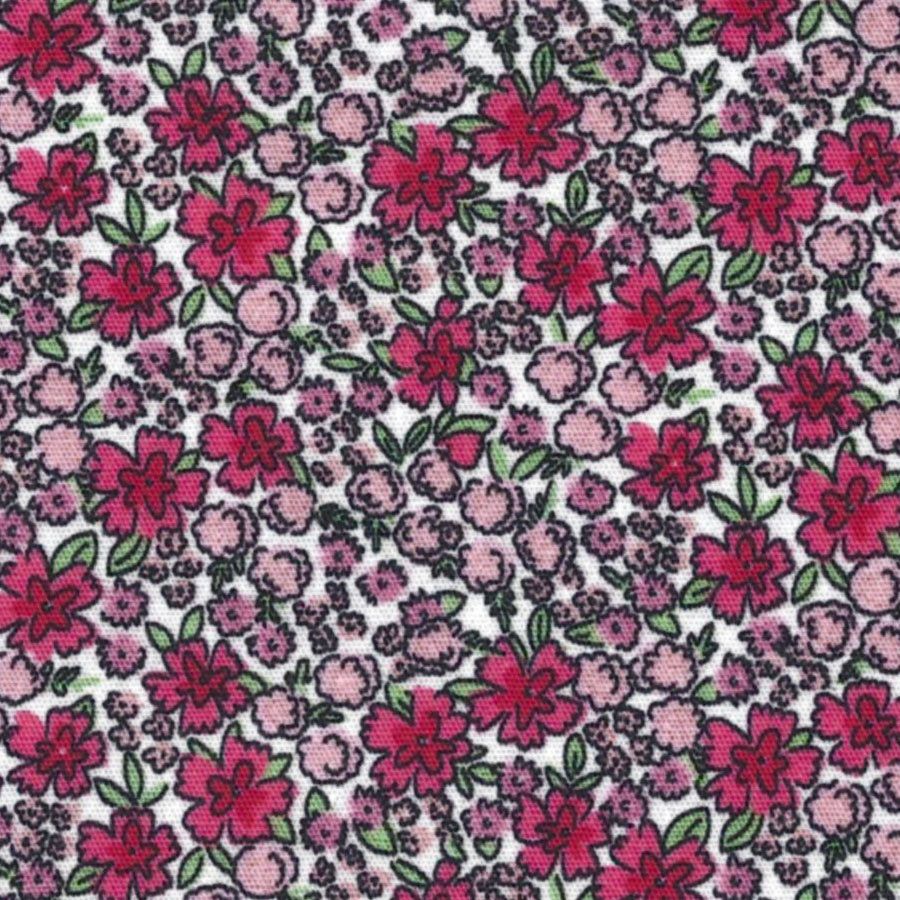 FF Print - Raspberry/pink Print (Priced Per Yard) FF Print - Raspberry/pink Print (Priced Per Yard)