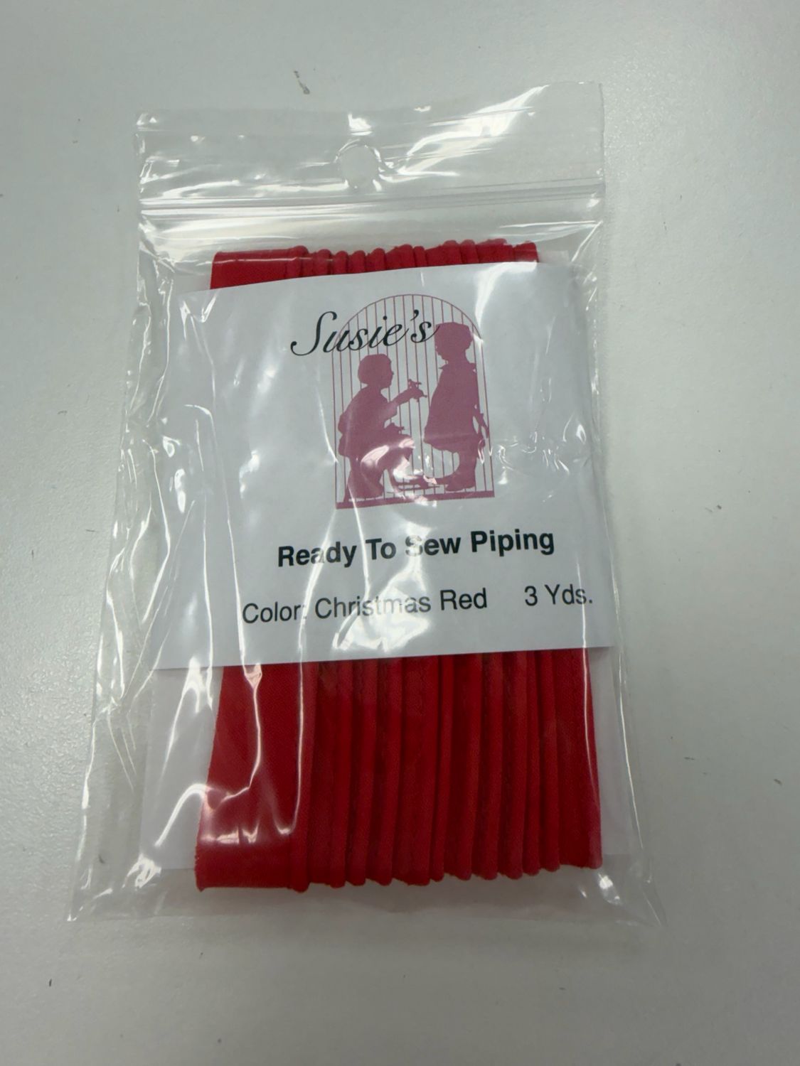 Pre-Packaged Piping - Christmas red Pre-Packaged Piping - Christmas red