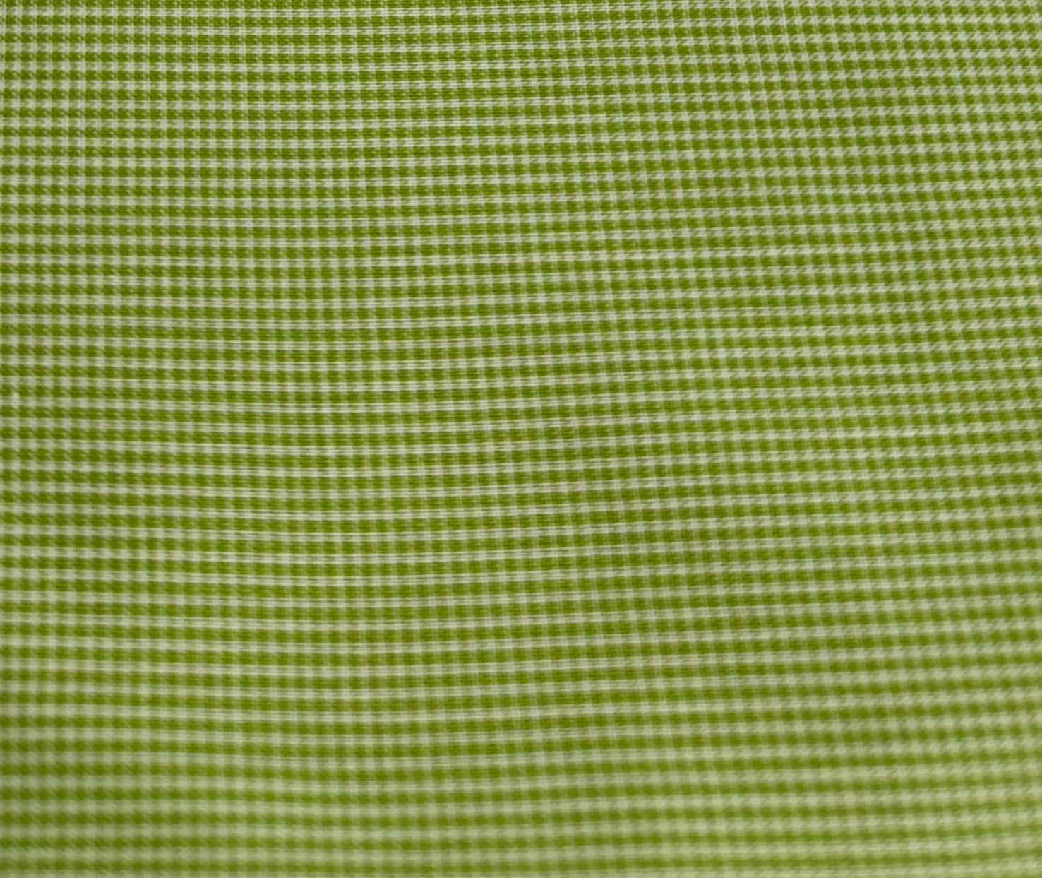 SV Imperial microcheck Lime Green (Priced Per Yard)