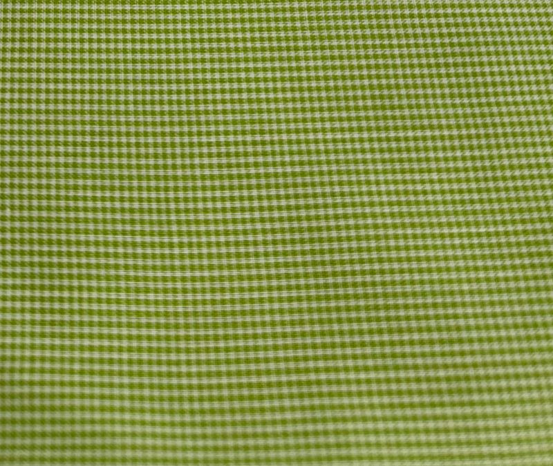 SV Imperial microcheck Lime Green (Priced Per Yard)