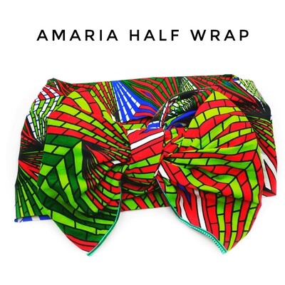 amaria half head wrap
