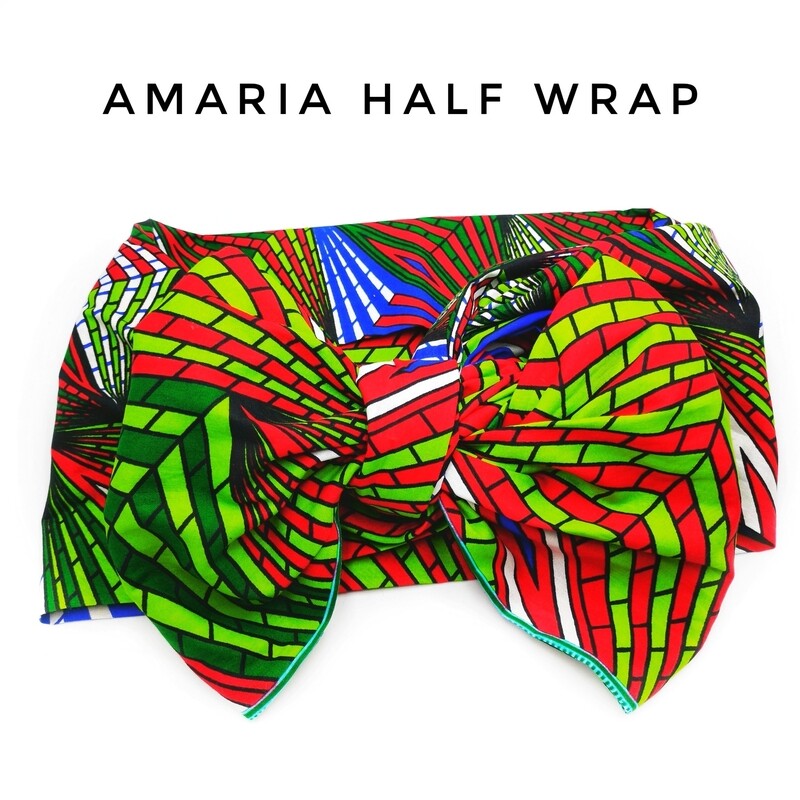 amaria half head wrap