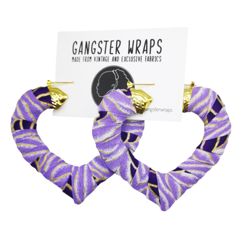 Purple Rachel Earrings