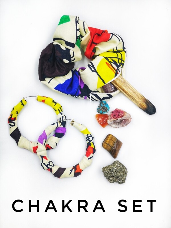 Chakra Matching set with stash it scrunchie