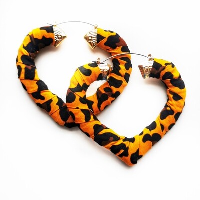 Sheba leopard Earrings