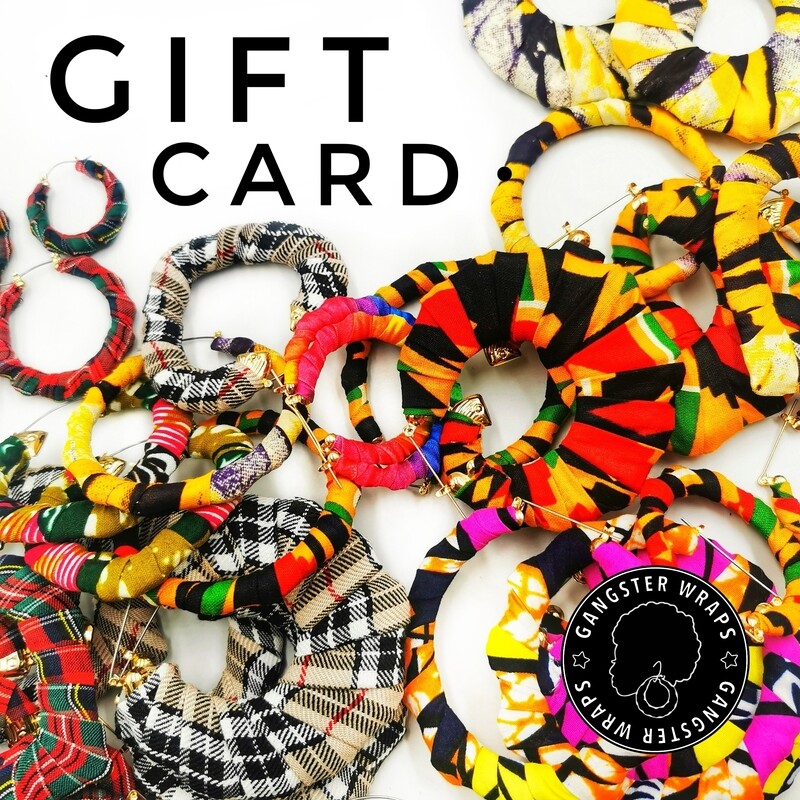 Gangster Wraps Gift card