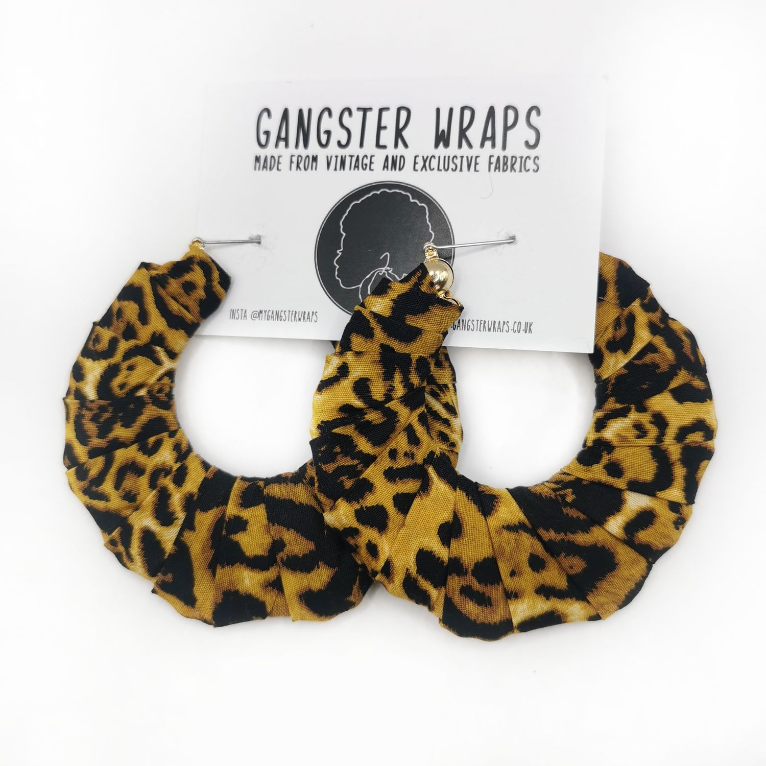Hissy fit Earrings, Size: Chunky hoops 8cm