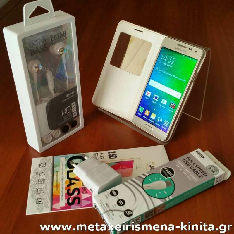 Samsung Galaxy Alpha (G850F), 4.7&quot;, 32/2, 8core, καινούργια μπαταρία