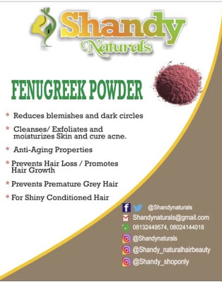 Ayurvedic herb(Fenugreek Powder) 