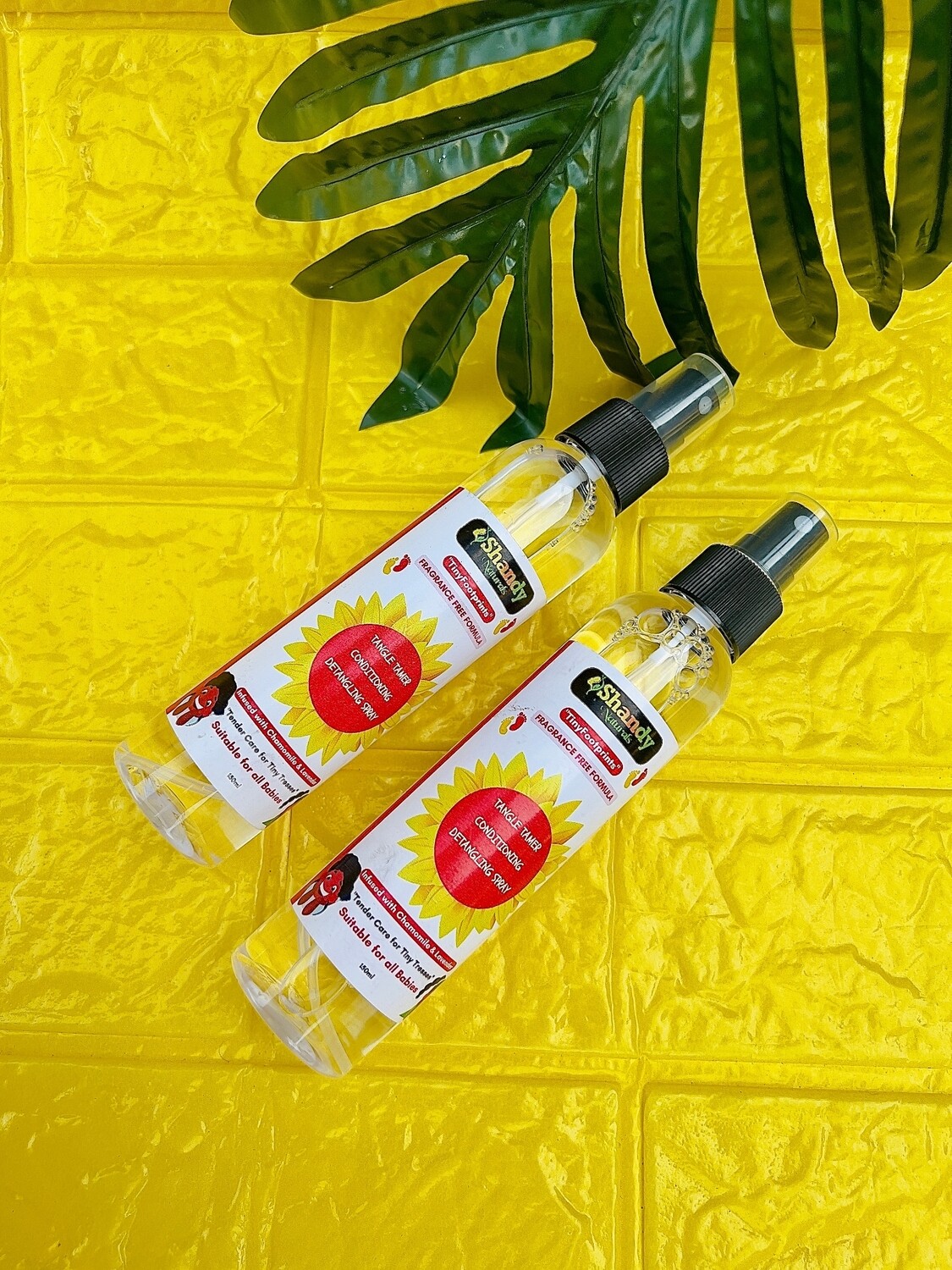 Tiny foot Prints Tangle Tamer Conditioning Detangling Spray