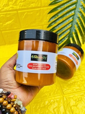 Secure The Moisture Super Moisturizing And Hydrating Sealing Butter Cream.(Boss Size)