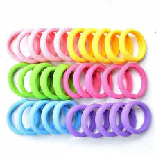 Ouchless Hair Bands (6 Pieces)