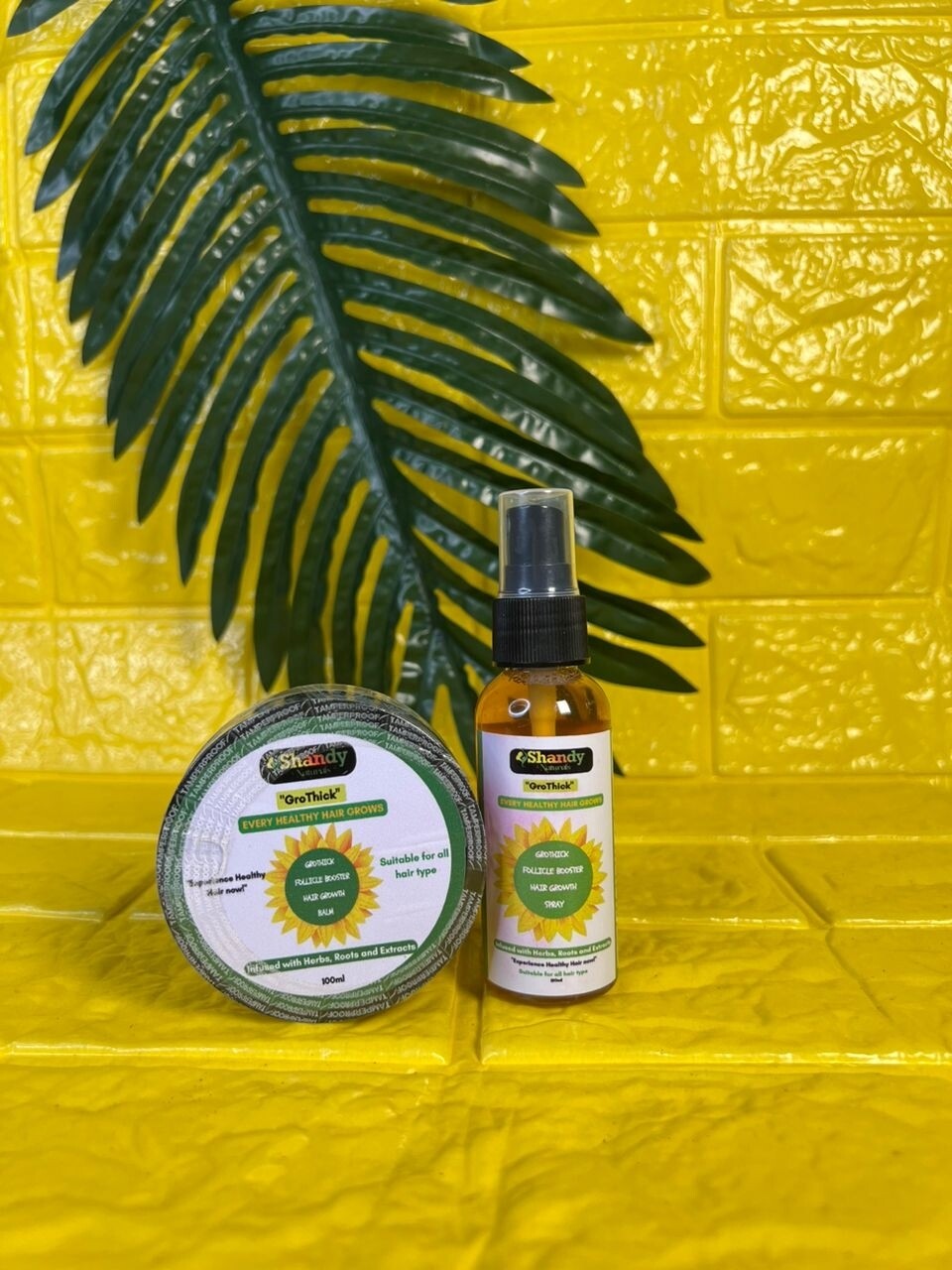 BUNDLE GROTHICK FOLLICLE BOOSTER (GROWTH MAX). MIXED SIZE