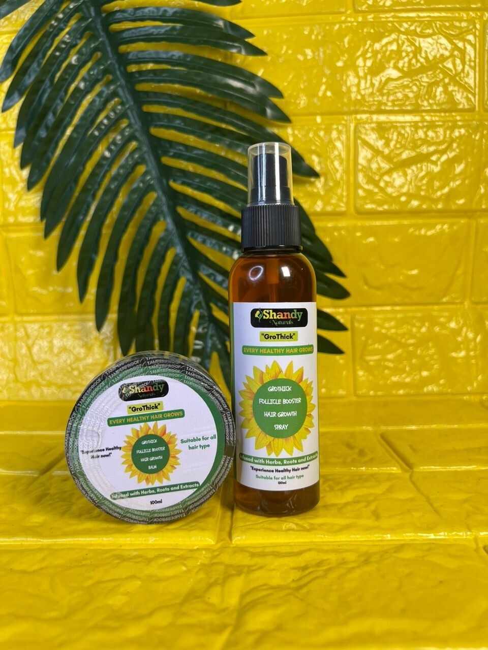 BUNDLE GROTHICK FOLLICLE BOOSTER (GROWTH MAX). NORMAL SIZE