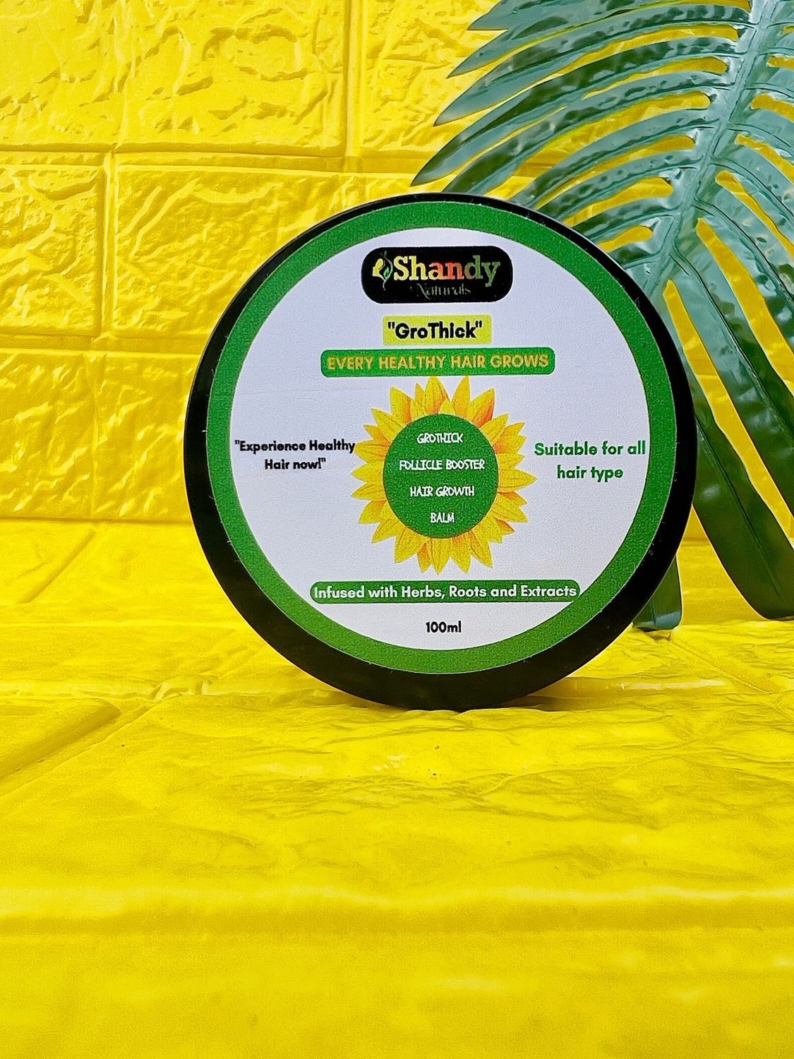 GroThick Follicle Booster Hair Growth Balm Boss SIZE