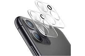 Camera Lens Protector for iphone 13 pro 6.1 inch, Premium HD Tempered Glass Metal Ring Aluminum Alloy Lens Screen Cover Film