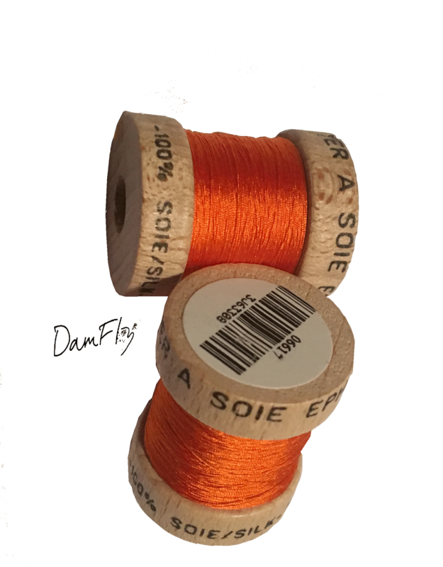 Soie Ephemera-Orange