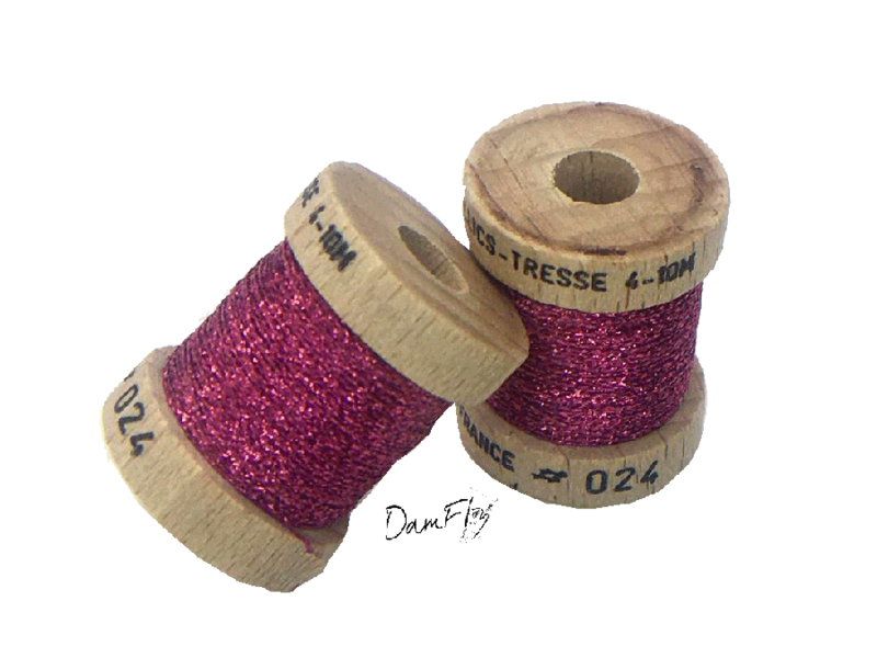 Metallics Tressé 4- Fushia