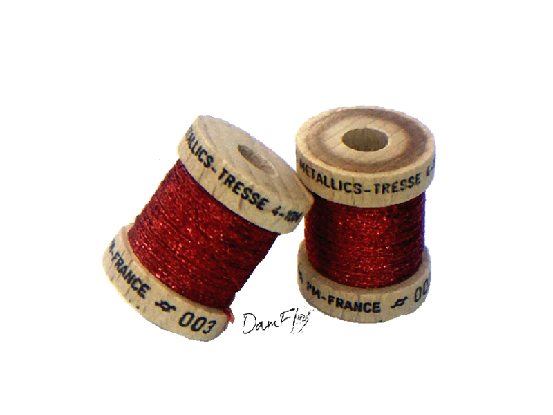 Metallics Tressé 4 - Rouge