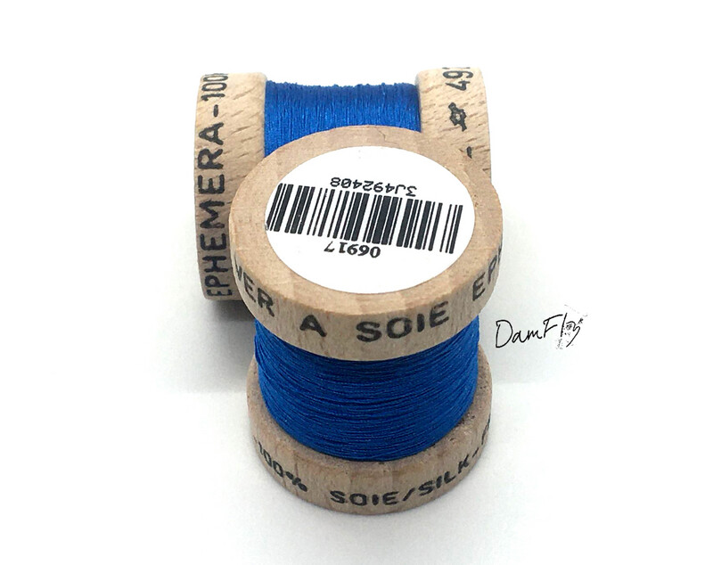 Soie Ephemera-Bleu