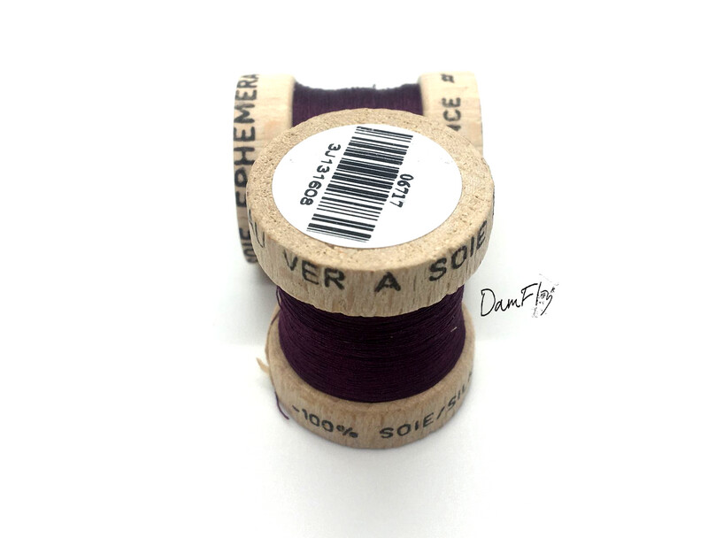 Soie Ephemera-Claret