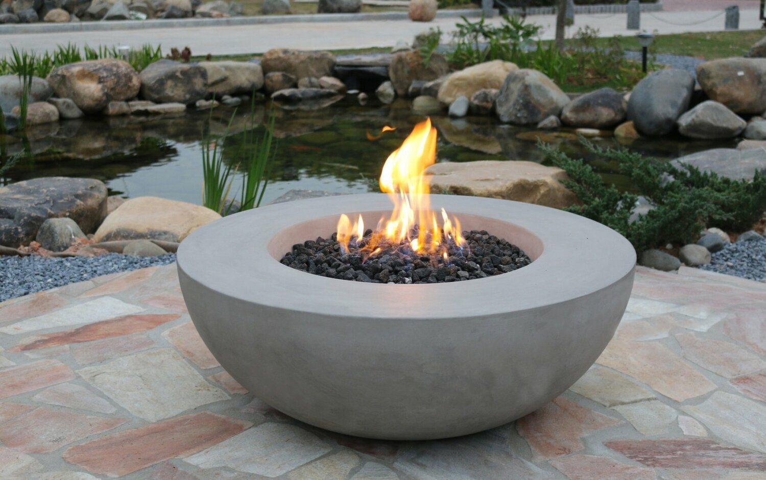 Lunar Bowl Fire Table