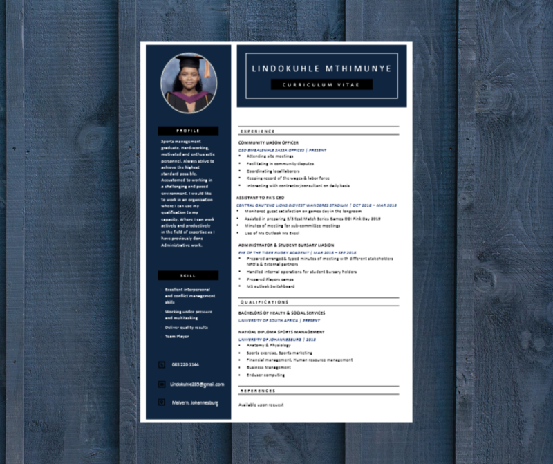 CV in Word Document