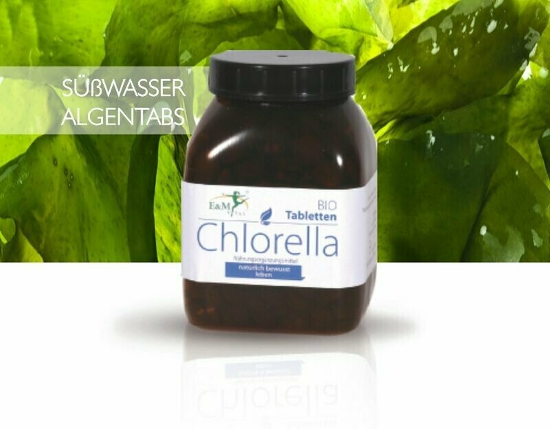 E&M Chlorella Tabs (400 Stück) E&M Chlorella Tabs (400 Stück)