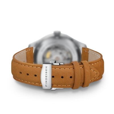 Lederarmband 20 mm Veloursleder Gelb-Braun Lederarmband 20 mm Veloursleder Gelb-Braun