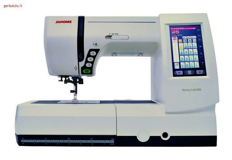 MACCHINA DA RICAMO JANOME 9900