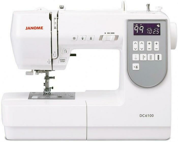 MACCHINA DA CUCIRE JANOME DC6100