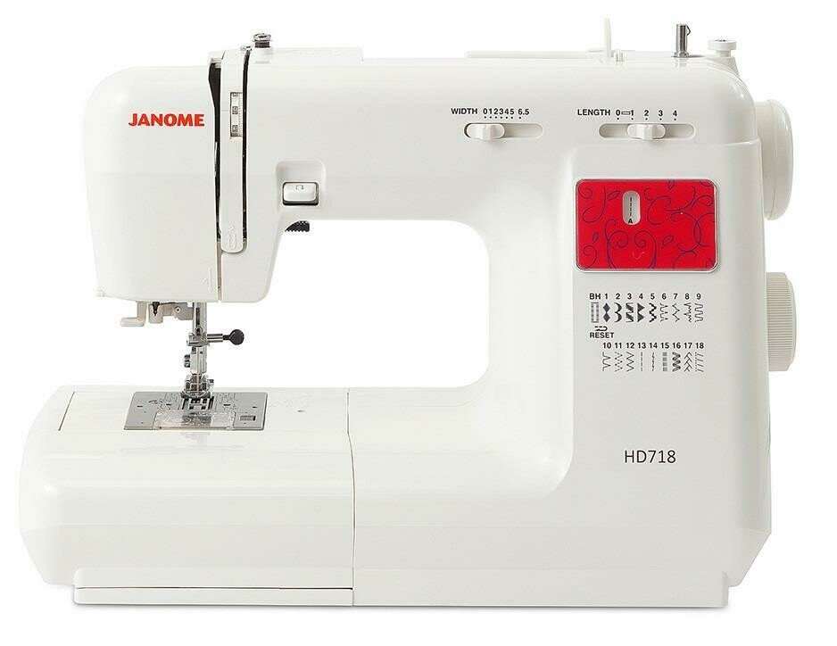 MACCHINA DA CUCIRE JANOME HD718