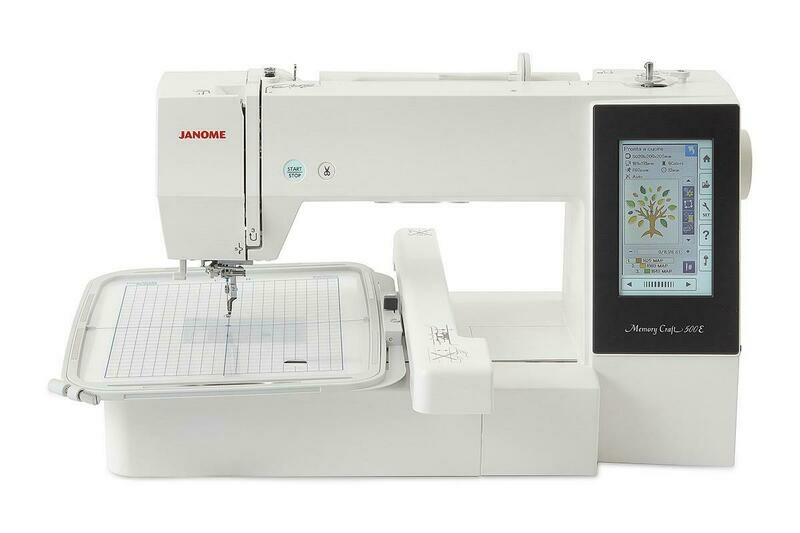 MACCHINA DA RICAMO JANOME MC500E