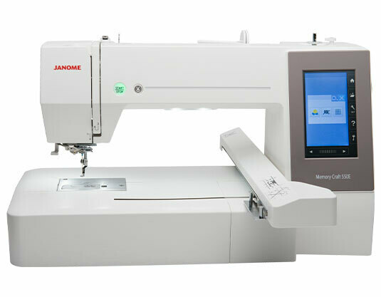 MACCHINA DA RICAMO JANOME MC550E