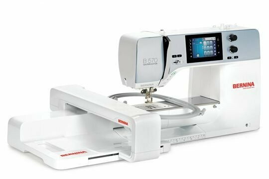 MACCHINA DA CUCITO E RICAMO BERNINA B570QE CON UNITA' RICAMO
