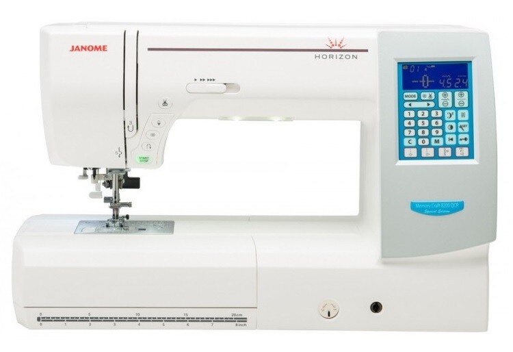 MACCHINA DA CUCIRE JANOME MC8200QCP SE
