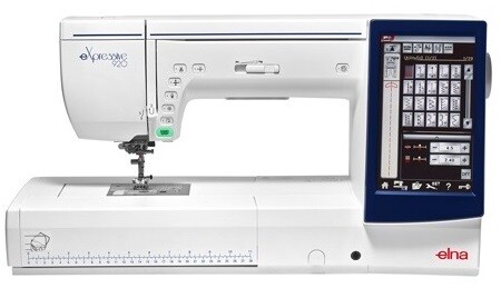 MACCHINA DA CUCITO E RICAMO ELNA 920