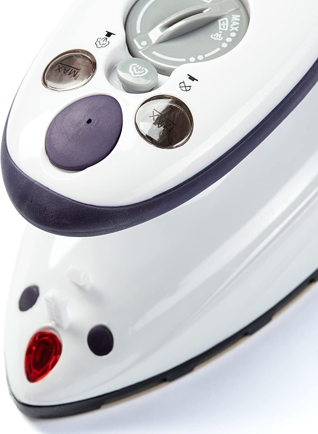 Ferro Da Stiro Piccolo Ferro Da Stiro Mini A Vapore Prym 611915 Per Cucito Viaggio Con Misurino E Custodia 781222