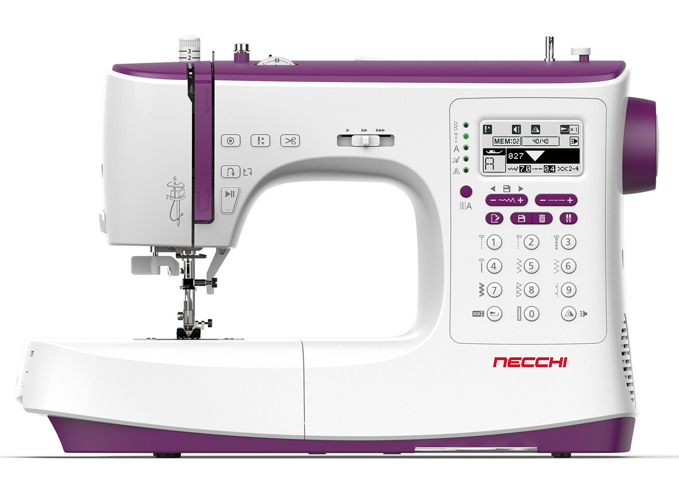 MACCHINA DA CUCIRE NECCHI NC204D MACCHINA DA CUCIRE NECCHI NC204D